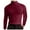 29# Wine, variant on Cyglowse Men's Thermal Undershirt Long Sleeve Mock Turtleneck Base Layer Shirt Warm Breathable Winter Royal Blue 2XL
