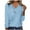 A01 Blue, variant on Women Plus Size Tunic Tops Plus Size Sweatshirt with Pockets Cotton Sweatshirts for Women Loose Fit Graphic V Neck Sweatshirt Women Women 3/4 Sleeve Tunic