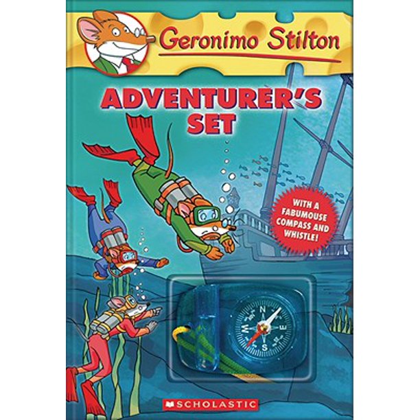 Geronimo Stilton Adventurer S Set Lost Treasure Of The Emerald Eye Four Mice Deep In The Jungle The Temple Of The Ruby Of Fire The Search For Sunken Walmart Com Walmart Com