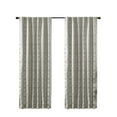 thumbnail image 2 of SunSmart Cassius Polyester Fabric Window Panel with BO Lining in Silver/Gray, 2 of 5
