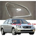 thumbnail image 3 of Car Headlamp Lens Shell Headlight Cover Transparent Lamp Mask Glass Lampshade Light Housing Compatible For Kia Magentis Optima K5 2005 2006(Left and Right 2 Pcs), 3 of 7