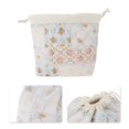 thumbnail image 3 of Unique Bargains 1 Pc Quilting Drawstring Makeup Bag Colorful Polyester, 3 of 6
