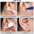 thumbnail image 2 of 2 Pcs Ear Piercing Kit Disposable No Pain Safety Unit Tool White, 2 of 5
