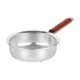 thumbnail image 1 of Colador de acero inoxidable, colador de malla de cocina con mango, colador de metal para escurrir fideos. 14 cm x 5 cm, 1 of 9