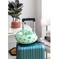 thumbnail image 4 of Vacay Everyday 2-Piece Travel Set - Memory Foam Travel Neck Pillow and Eye Mask, Avocado Print, 4 of 4
