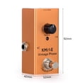 thumbnail image 4 of lotmusic Pedal de efectos de guitarra eléctrica Mini tipo único DC 9V True Bypass (Vintage Phase), 4 of 9