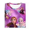 thumbnail image 4 of Frozen-Elsa&Anna Girls Shirts,Cool 3D Graphic Short Sleeve Tee Shirt Tops 6-16 Years,XS, 4 of 5