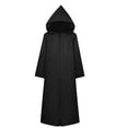 thumbnail image 2 of Wowcloth Halloween Medieval - Style Hooded Cloak - Women's Long - Sleeve Solid Gown for Parties & Cosplay, 2 of 8