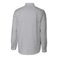 thumbnail image 3 of Men's Cutter & Buck  Charcoal Rocket City Trash Pandas Big & Tall Oxford Stretch Stripe Long Sleeve Button-Down Dress, 3 of 3