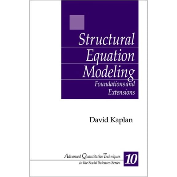 Pre-Owned Structural Equation Modeling : Foundations and Extensions (Hardcover) 9780761914075