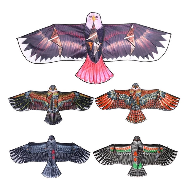 Cometa de águila, cometa de pájaro volador con línea de vuelo de 30 m, juguete para niños al aire libre, regalo para niños NUEVO