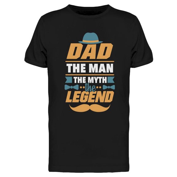 The Man The Myth T-Shirt Men -Image by Shutterstock, Male XX-Large