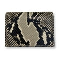 thumbnail image 2 of Jimmy Choo Martina Light Stone Snake Printed Leather Card Case OPSL | 028, 2 of 3