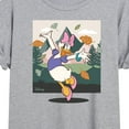 thumbnail image 3 of Disney Standard - Daisy With Leaves - Juniors Ideal Flowy Muscle T-Shirt, 3 of 5