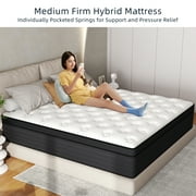 CICIMLU 8 inch Twin mattress in a Box Medium Hybrid Mattress Memory Foam & Spring ,Cozy Sleep, Twin Size