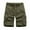 Army Green, variant on BADHUB Mens Drawstring Cargo Shorts Elastic Waist Hiking Shorts Cotton Casual Outdoor Athletic Shorts Army Green S