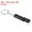 Black, variant on Uxcell Survival Whistle, Loud Sound Aluminum Outdoor Safety Whistle for Camping Hiking Black