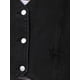 thumbnail image 5 of CHAQUETA DE JEANS SIN MANGAS PARA MUJER INSPIRADA CHIC, CON ESCOTE EN V Y BOTONES, VESTIDO DE DENIM CROP XL NEGRO, 5 of 6