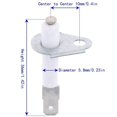 thumbnail image 3 of 4 Piece Microwave Oven Spark Igniter Electrode Replacement For Whirlpool 74009336 AP6011124 PS, 3 of 5