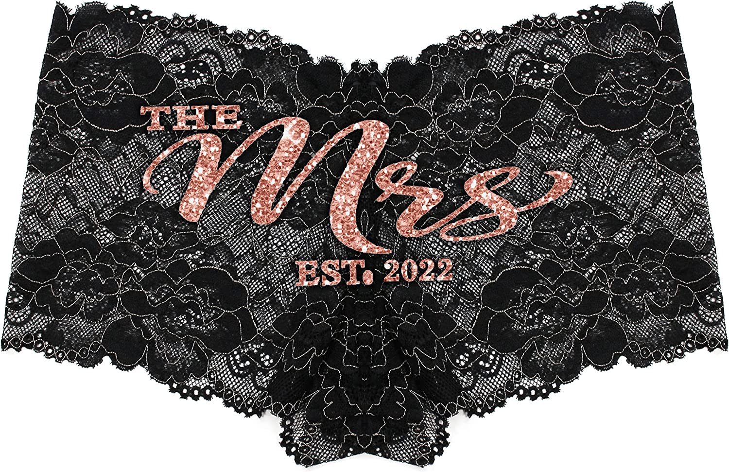 Bride Mrs Panties Bachelorette Party Mrs 2022 Panty for Women Lingerie Gifts for Honeymoon
