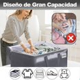 thumbnail image 3 of Cajas para mudanzas de 6 piezas con cremalleras dobles, asas y una gran bolsa de almacenamiento impermeable para mudanzas, viajes y almacenamiento en el dormitorio, 3 of 7