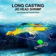 thumbnail image 2 of Shrimp Lures Fishing Lures Artificial Fishing Bait Isca Artificial P8G6, 2 of 8