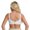 White, variant on Jelly Bras for Women Supportive Bras Balconette Bra Posture Bras Plus Size Bras Push Up Bra Sleep Bra Comfortable Bras T Shirt Bra Mesh V‑Neck Sheer Mesh Top Bra Adjustable Thin Straps Beige