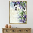 thumbnail image 2 of Designart 'Lilac Tree Lantern Vintage Impression' Traditional Framed Canvas Wall Art Print, 2 of 5