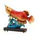 thumbnail image 2 of Estatua de Arowana, adorno de escritorio, escultura de Animal coleccionable, estatua moderna para estante de oficina, escritorio de año Nuevo, Azul, 2 of 8