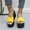 Yellow, variant on BONIXOOM Sandals for Women 2024 Clearance Fall Slip-On Platform Casual Fashion Shoes for Women Yellow Size 7.5