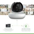 thumbnail image 2 of 4-Pack Zencam WiFi Camera, Indoor Pan Tilt Zoom Home Wireless IP Camera, 720P Dome Cloud Security Surveillance System with Two-Way Talk for Home, Pet, Nanny Cam, Baby Monitor White (4PACK-M1W), 2 of 5