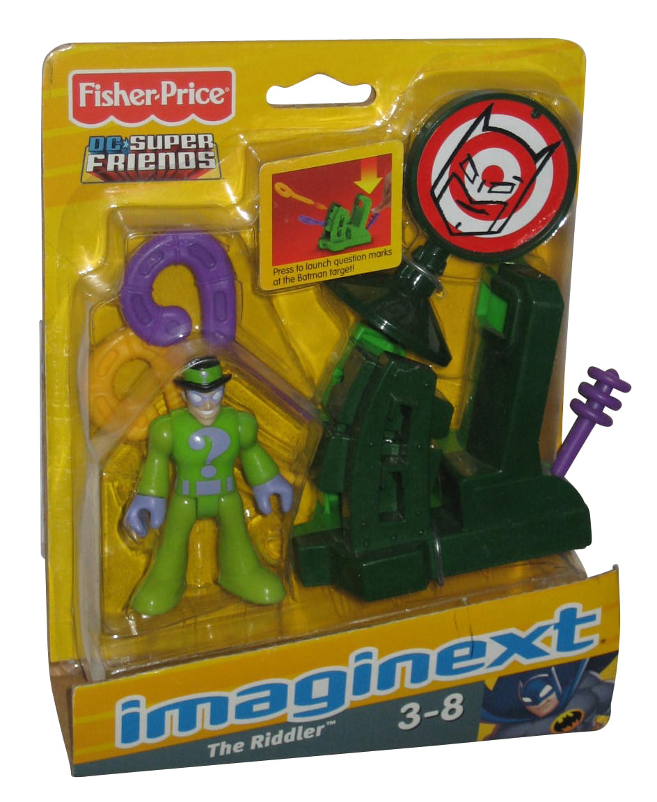 Details about   Imaginext DC Super Friends Fisher Price Missile projectile riddler purple shoot 