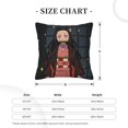 thumbnail image 4 of Funda de cojín de pana suave Demon Slayer, 18 x 18 pulgadas, funda de almohada decorativa para sofá, dormitorio, cama, silla y sala de estar, 4 of 8