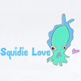 thumbnail image 2 of CafePress - Squidie Love Infant Bodysuit - Baby Light Bodysuit, Size Newborn - 24 Months, 2 of 4