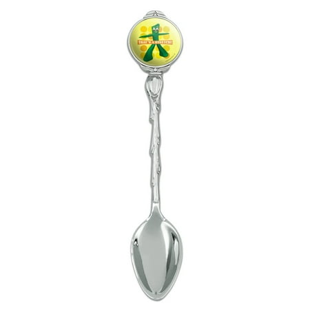 

Yoga Gumby That s a Stretch Novelty Collectible Demitasse Tea Coffee Spoon