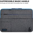 thumbnail image 3 of 13.3 Inch Multi-Functional Laptop Sleeve Business Briefcase Messenger Bag with USB Charging Port for 13-13.3, 3 of 5