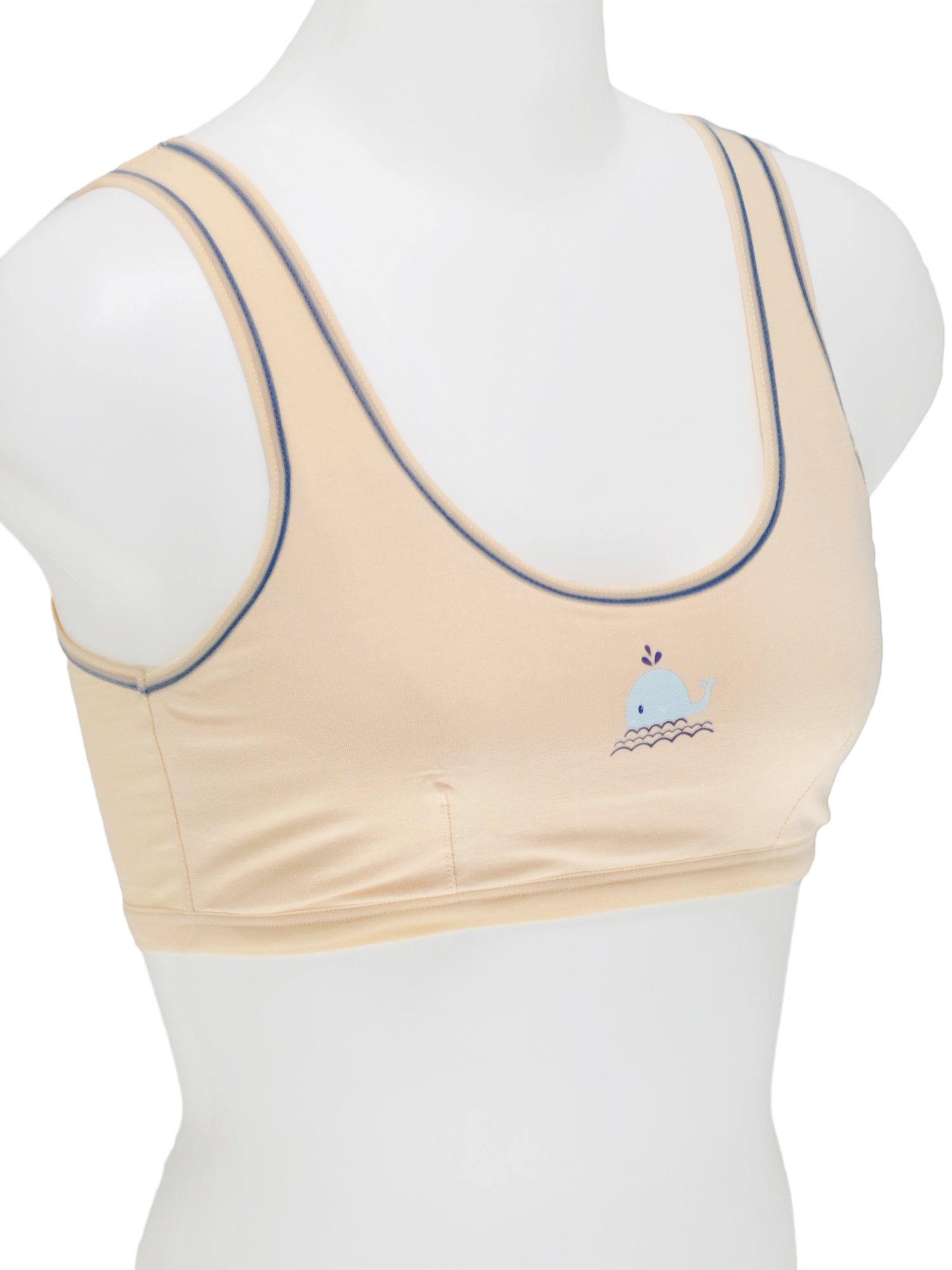 Angelina Girl's Wirefree Cotton Training Bra (6Pack)