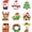 9 Packs, variant on VFM 6 Pack Santa Claus Design Building Blocks Set, Christmas Theme Building Blocks Ornaments, Mini Building Figures, DIY Stocking Stuffers, Xmas New Year Birthday Gifts, Party Favors (Set-B)