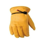 1unit Wells Lamont 1132M Driver Saddletan Leather Gloves, Medium