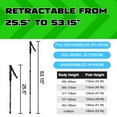 thumbnail image 5 of Trekking Poles Hiking Sticks,Ultralight Aluminum Trekking Poles for Hiking,Collapsible Hiking Poles for Women Men(25"–53"),Black, 5 of 7
