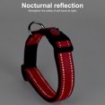 thumbnail image 3 of CBFFDC Pet Neck Circle Pet Collar Adjustable Length Reflective Strap Buckle Closure Lock Padded Nylon Dog Collar, 3 of 6