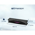 thumbnail image 2 of Emerson EHS-1751 Mini Bluetooth Soundbar with Multicolor Lighting, 2 of 12