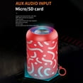thumbnail image 3 of Boc Bluetooth-compatible Speaker Waterproof Surround Sound Outdoor Wireless Subwoofer Music Player Gift for Home, 3 of 10
