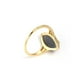 thumbnail image 2 of Anillo de mujer de plata S925 chapado en oro con diseño retro de estrellas del cielo nocturno de serie limitada de Japón, 2 of 6