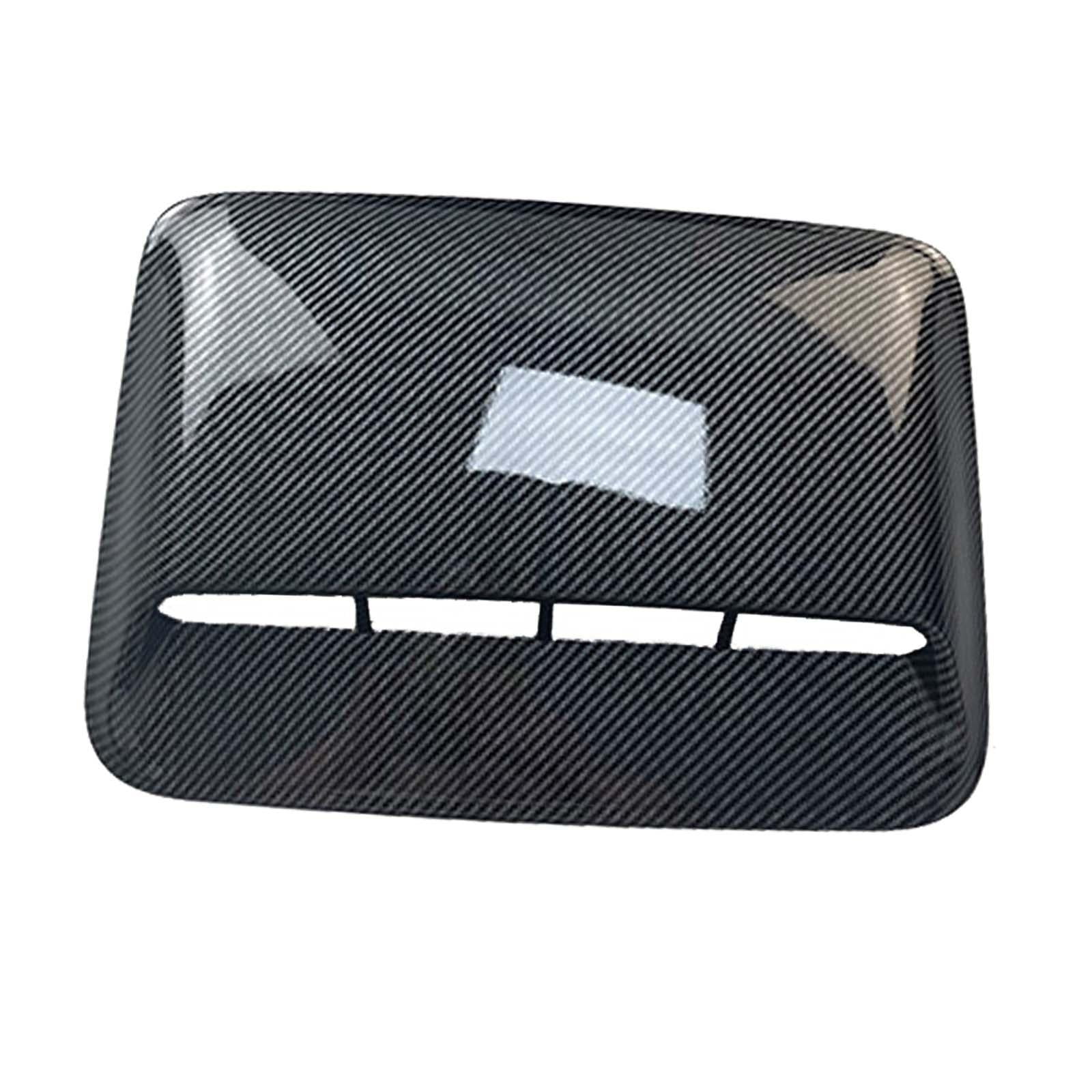 Nishiyuenyi Hood Body Air Decorative Intake Replaces Car Hood Vent for Car Modification Carbon Fiber Pattern