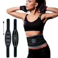 thumbnail image 2 of Muscle Stimulation Belt Electric Abs Stimulator Trainer EMS Abdominal Exerciser Toning Belts Fitness Training Gym Workout, 2 of 5