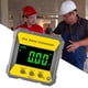 thumbnail image 4 of Medidor de nivel digital con precisión de medición magnética ± 0.2  degree Retroiluminación LCD 4x90  degree Nivel de inclinómetro digital y buscador de ángulo, p Macarena Medidor de ángulo digital LCD, 4 of 8