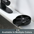 thumbnail image 2 of Wowow Glass Rinser for Kitchen Sink, Stainless Steel Glass Cleaner Cup Washer for Sink, Matte Black, 2 of 7