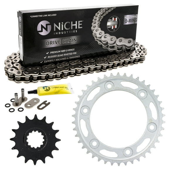 Niche Sprocket Chain Set for Honda 2006-16 CBR1000RR 16/42T 530 O-Ring Motorcycle MK1004572