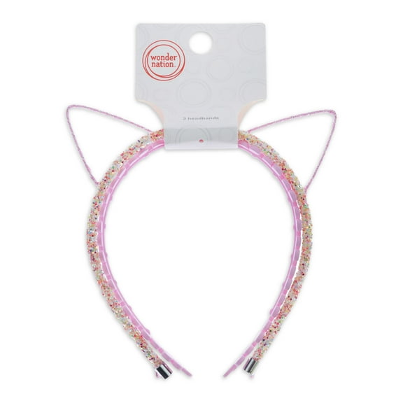 3PK CAT EAR HB SET